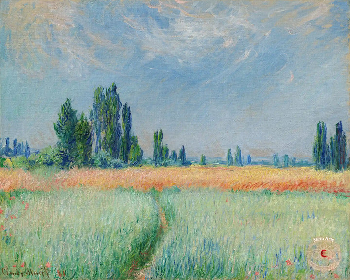Wheat Field by Monet