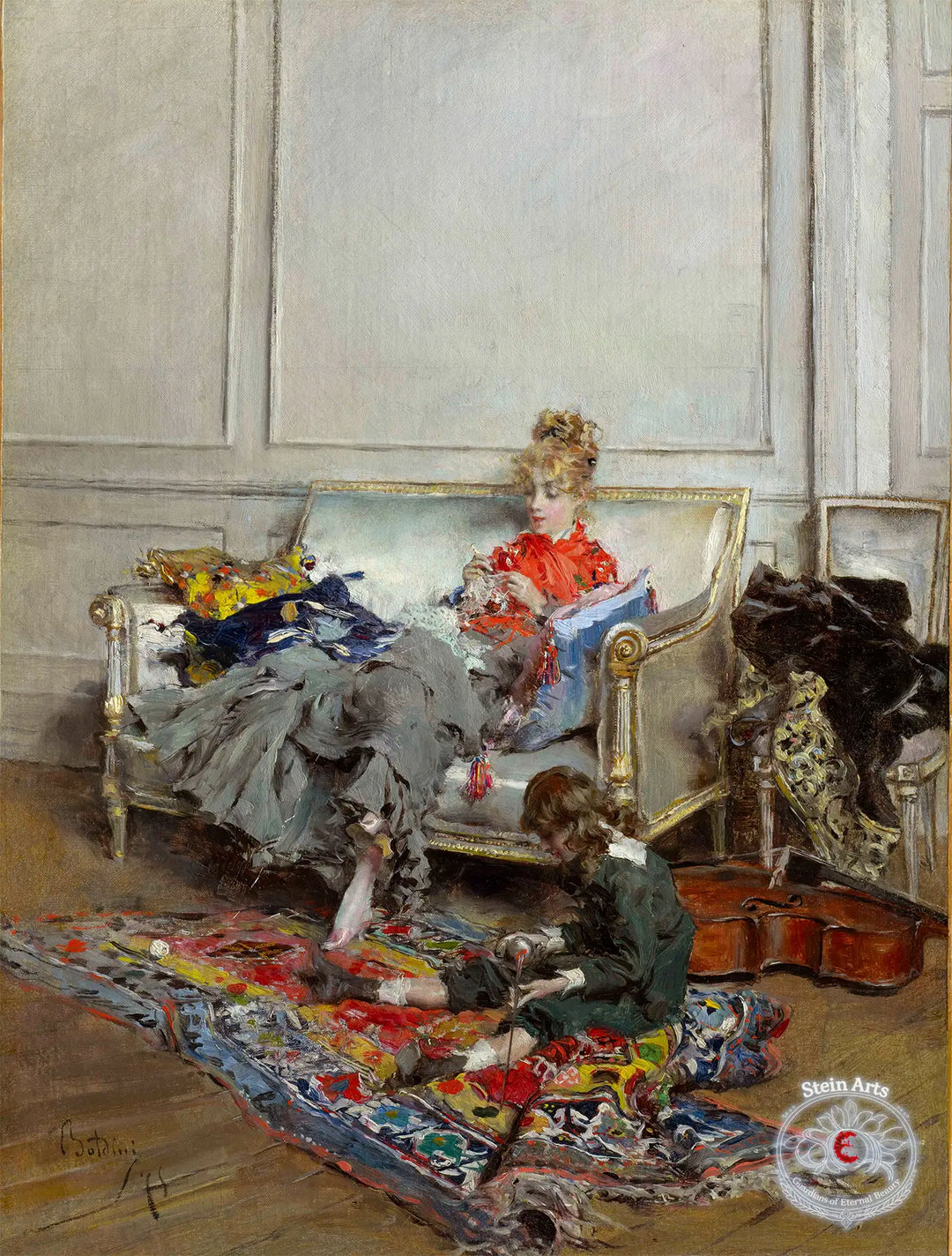 Peaceful Days by Giovanni Boldini