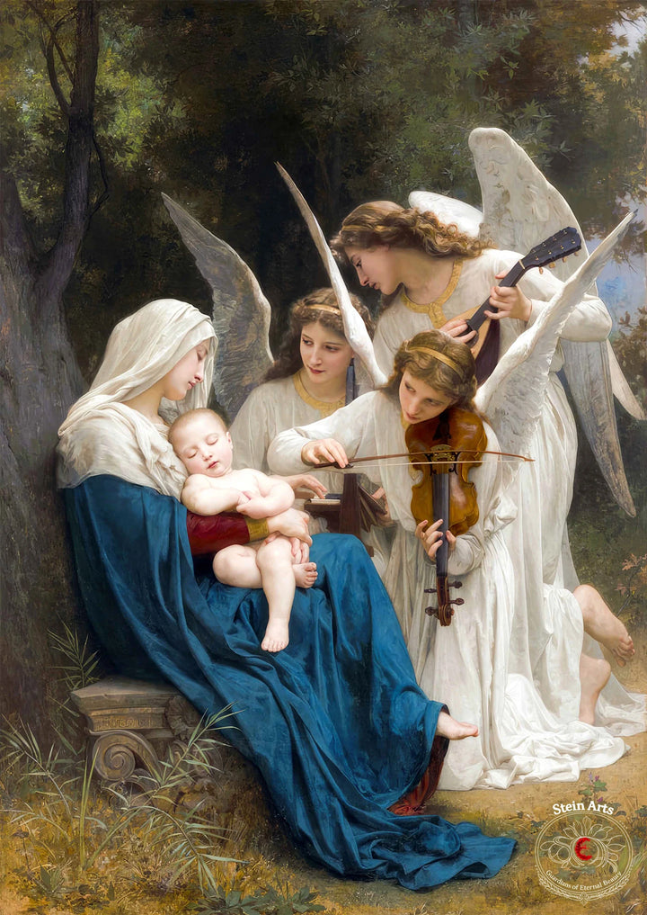The Song of the Angels by Bouguereau