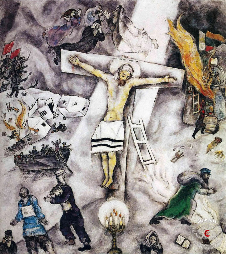 White Crucifixion by Chagall