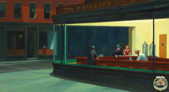 Nighthawks by Edward Hopper