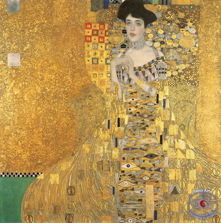 Portrait of Adele Bloch-Bauer I by Gustav Klimt 