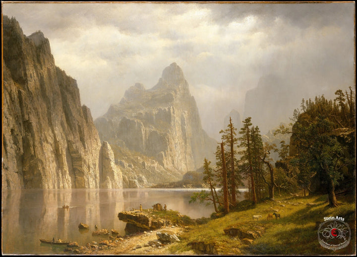 Merced River, Yosemite Valley by Albert Bierstadt