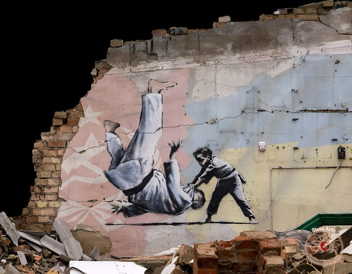 David and Goliath by Banksy