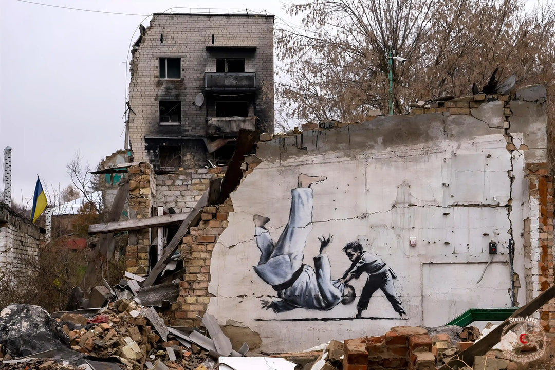 David and Goliath by Banksy
