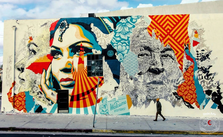 American Dreamers by Vhils