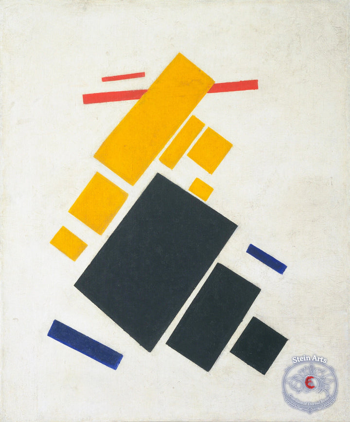 Suprematist Composition: Airplane Flying 1915 by Malevich