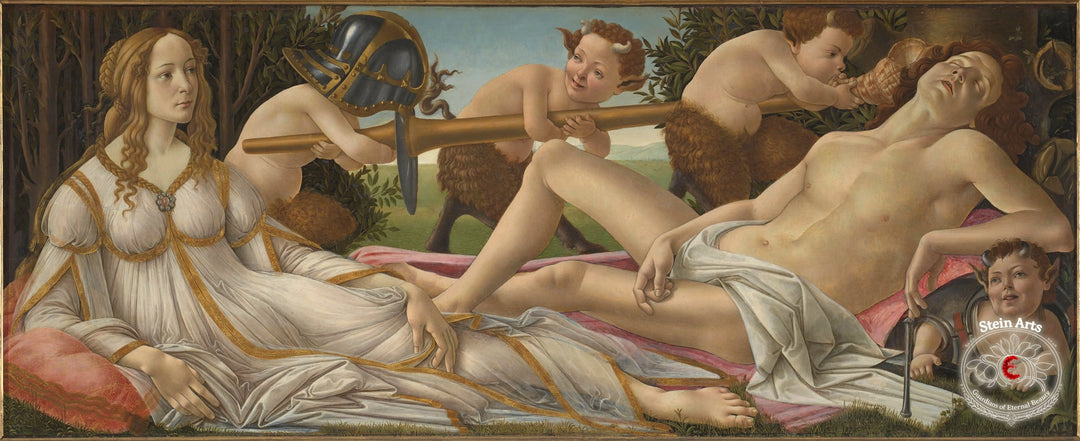 Venus y Marte, Sandro Botticelli